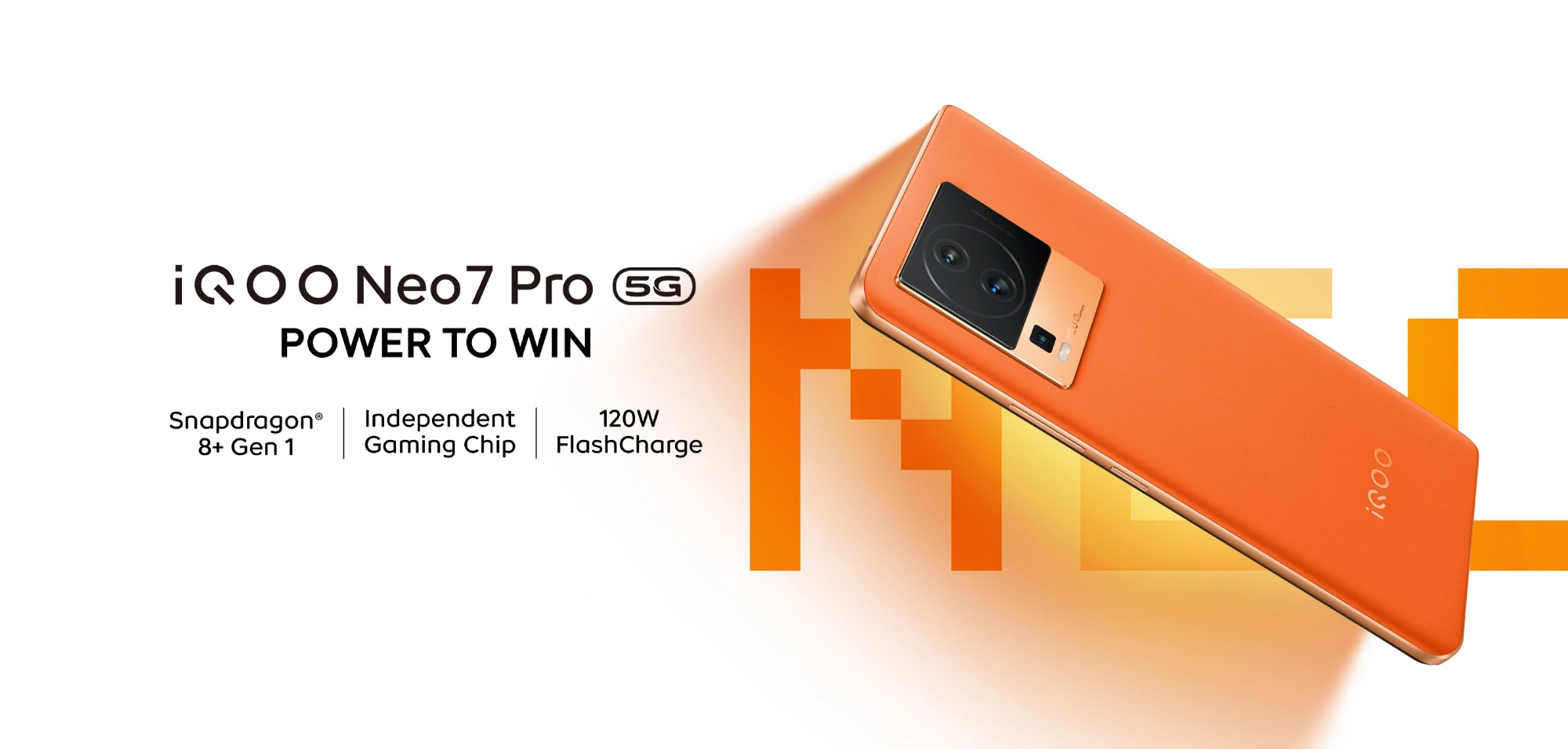 iQOO Neo 7 Pro: wyświetlacz OLED 120 Hz, układ Snapdragon 8+ Gen 1 i bateria 5000 mAh z ładowaniem 120 W