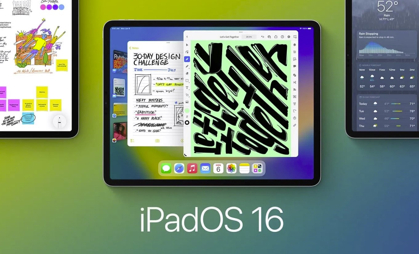 Apple podobno opóźniło wydanie iPadOS 16 do października.