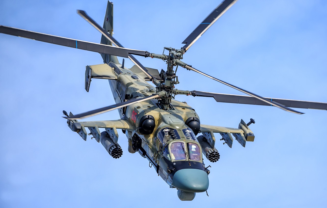 Ukraińscy spadochroniarze zestrzelili rosyjski śmigłowiec Ka-52 Alligator o wartości 16 milionów dolarów (wideo)