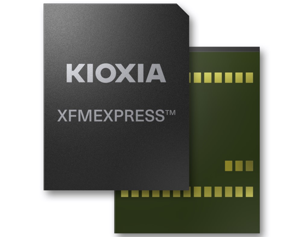 Kioxia wprowadziła pierwszy na świecie wymienny, szybki dysk SSD XFM o rozmiarze karty pamięci