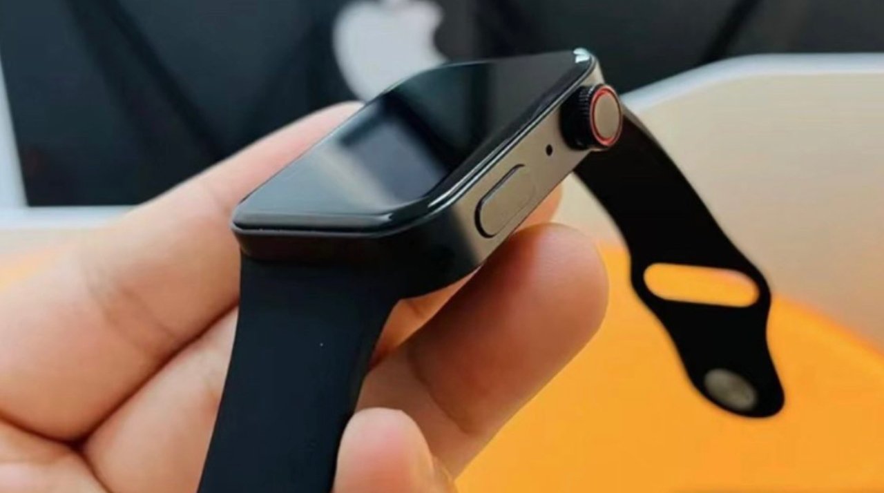 Podróbki niezapowiedzianego Apple Watch Series 7 są już w sprzedaży w Chinach. Cena wywoławcza to tylko 60 dolarów