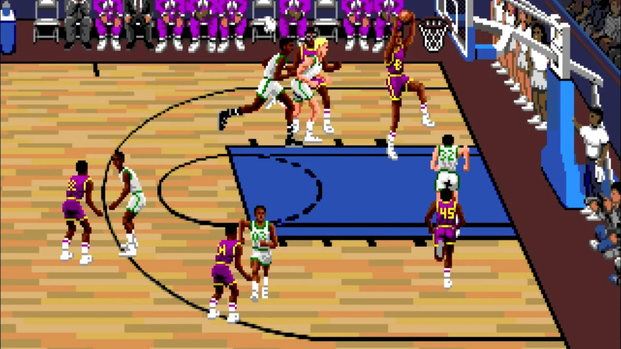 Kopia PAL wersji NTSC Sega Genesis Lakers vs Celtics została niedawno sprzedana za 10 000 dolarów! 