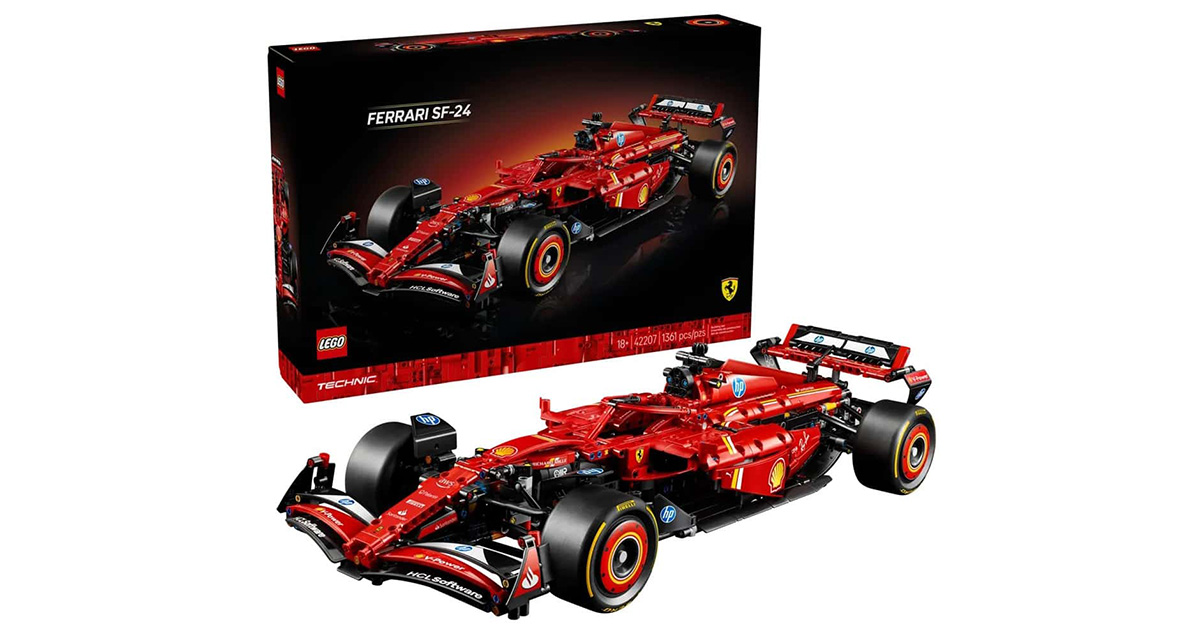 Lego Technic prezentuje nowy produkt: model Ferrari SF-24 F1