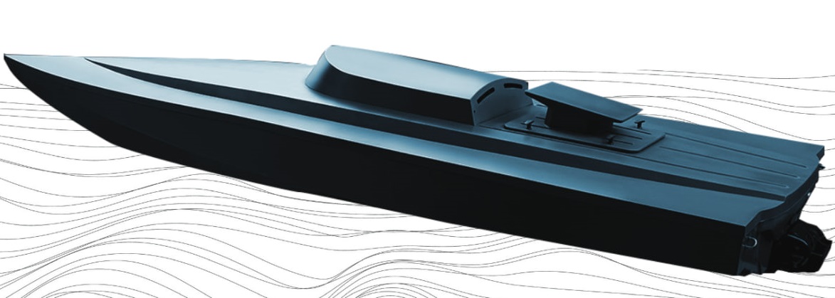 MAGURA V5 - ukraiński morski dron szturmowy o maksymalnej prędkości ponad 75 km/h i zasięgu ponad 800 km.