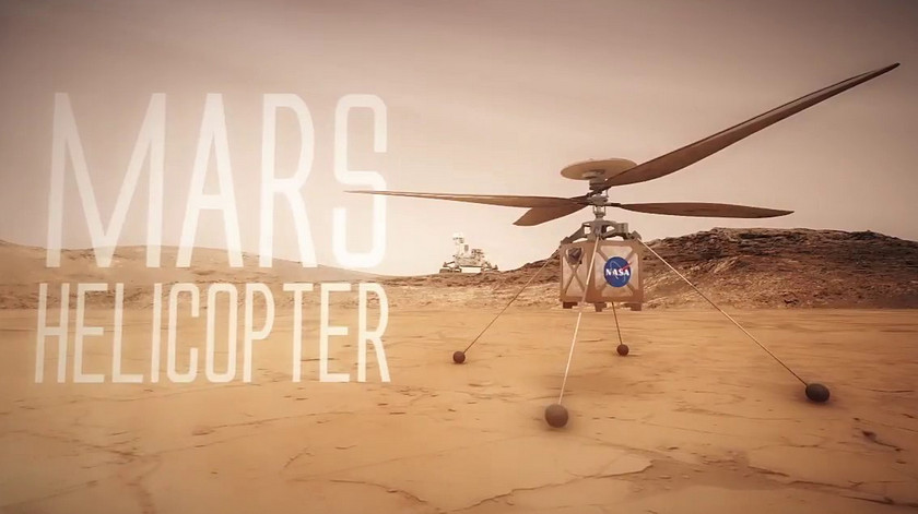 W roku 2020 NASA wyśle ​​na Marsa pierwszy śmigłowiec bezzałogowy