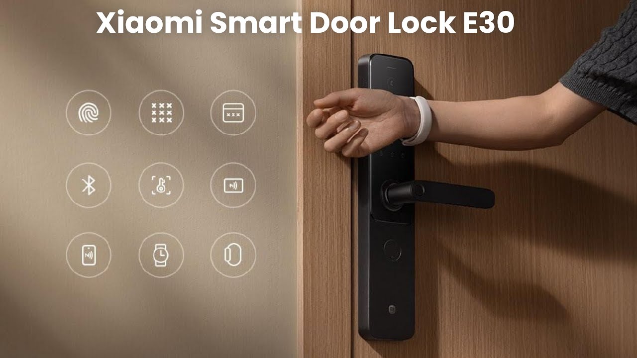 Xiaomi wprowadza Smart Door Lock E30: nowy poziom bezpieczeństwa z dziewięcioma metodami odblokowania