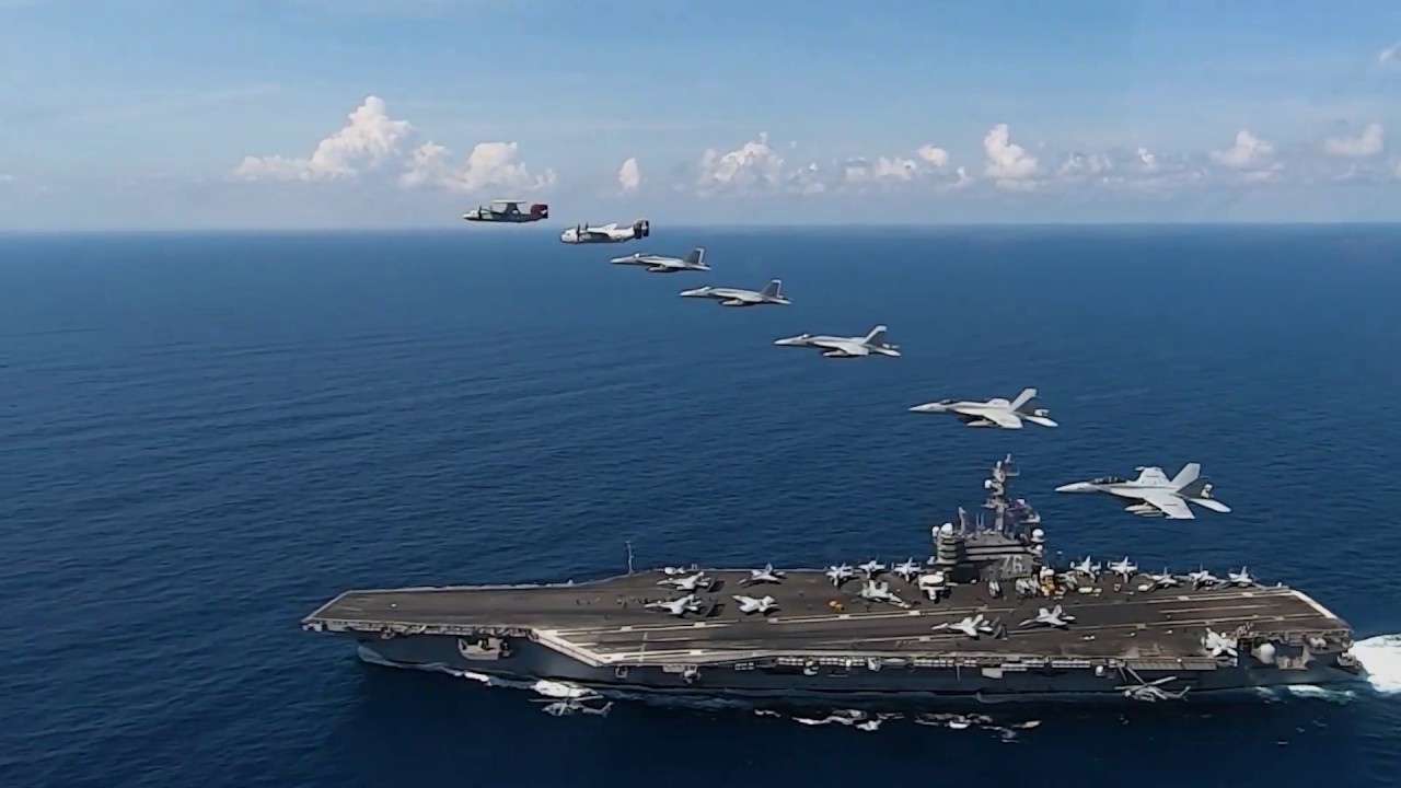 USA wysyłają lotniskowiec, krążownik rakietowy i niszczyciel rakietowy USS Ronald Reagan na Tajwan – w odpowiedzi Chiny gromadzą siły powietrzne