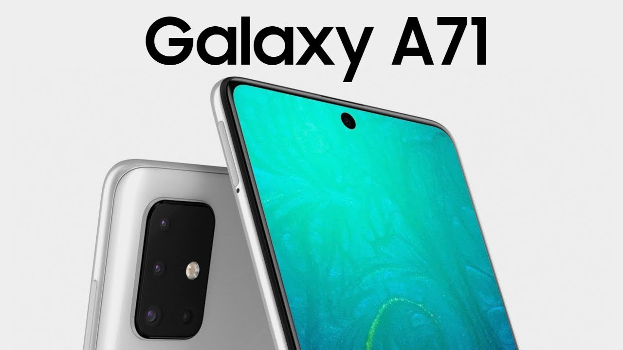 Nowe rendery Samsunga Galaxy A71: bardzo cienkie ramki i wycięcia, takie jak Galaxy Note 10