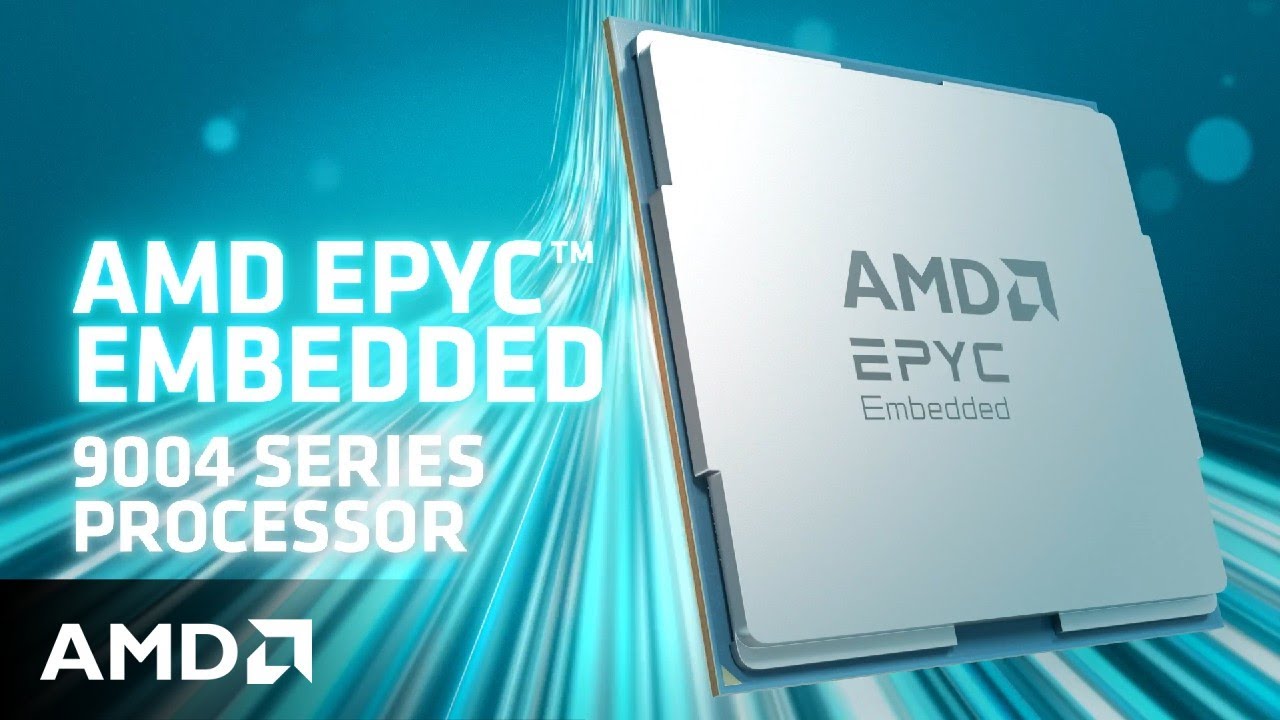 AMD ujawnia serwerowe procesory Epyc Embedded 9004 oparte na architekturze Zen 4