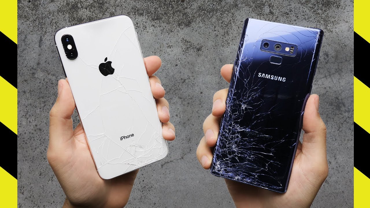 Samsung Galaxy S10 + stoczył walkę z iPhone Xs Max w drop-test (spoiler: i przegrał)