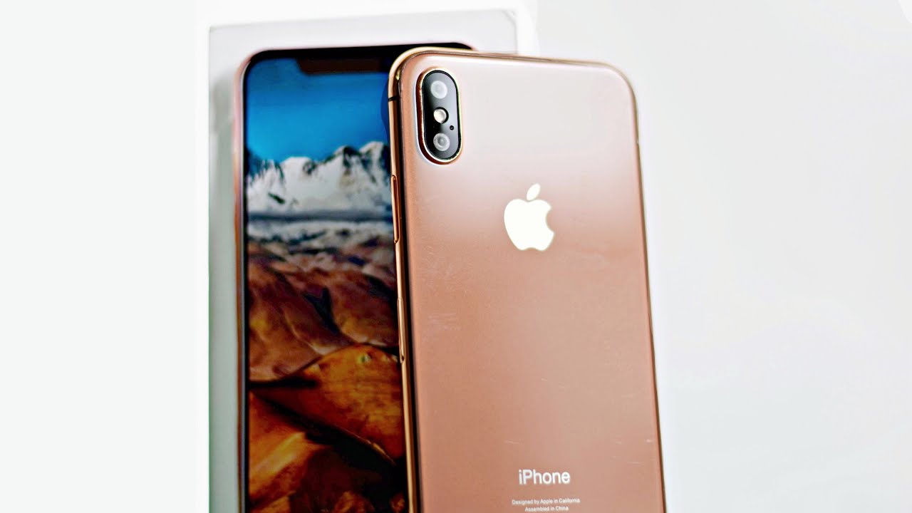 Apple wyda iPhone X w różowo-złoty odcień Blush złoto