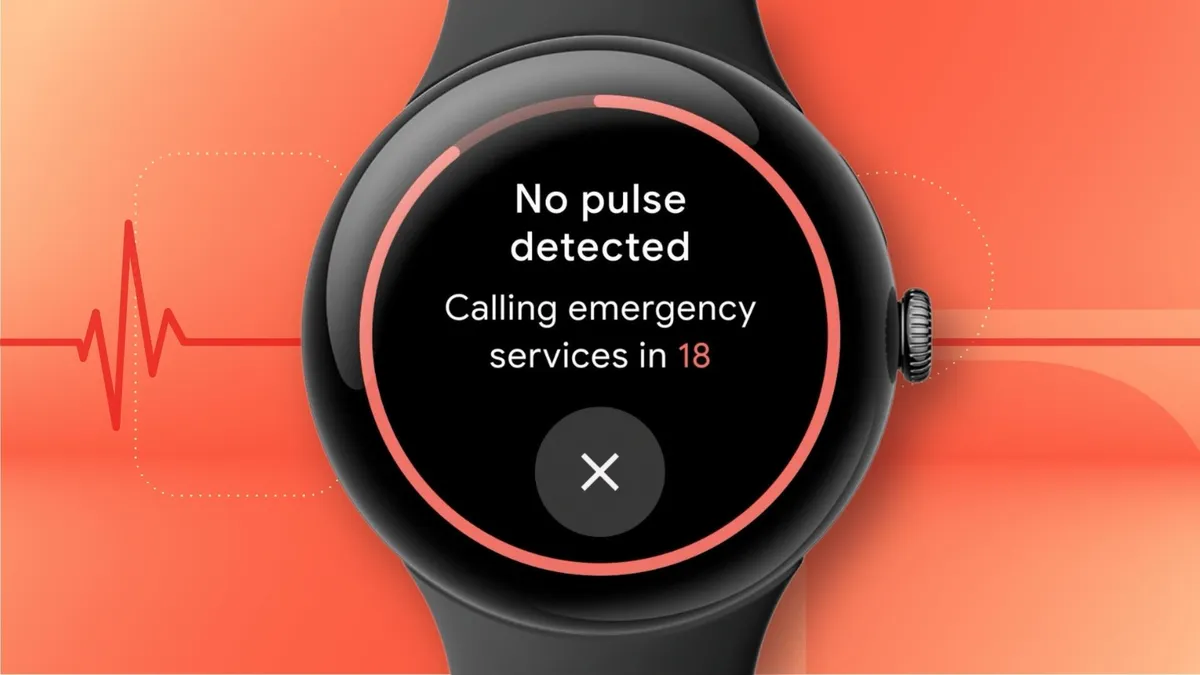 Google Pixel Watch uratował życie: wykrył zatrzymanie pulsu użytkownika