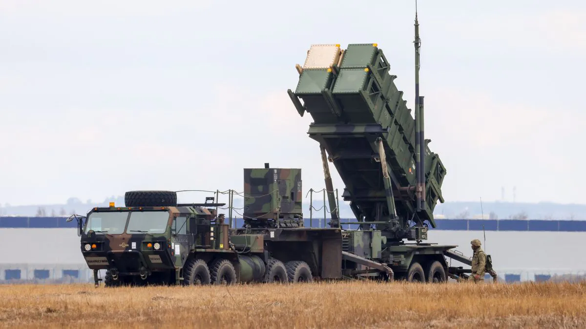 Niemcy przeniosą rakiety przeciwlotnicze Patriot ze Słowacji na Litwę w celu obrony szczytu NATO