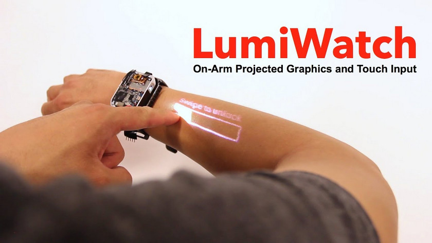 Wreszcie działający prototyp inteligentnego zegara z projektorem (wideo)