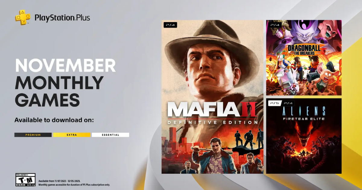 Mafia II: Definitive Edition, Dragon Ball: The Breakers i Aliens Fireteam Elite: Sony ogłosiło trzy gry, które wszyscy subskrybenci PlayStation Plus otrzymają w listopadzie