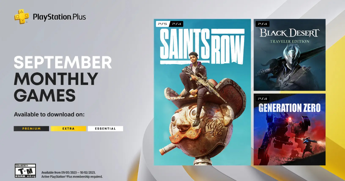 Nie wszystkim się to spodoba: subskrybenci PlayStation Plus otrzymają we wrześniu Saints Row (2022), Generation Zero i Black Desert - Traveler Edition