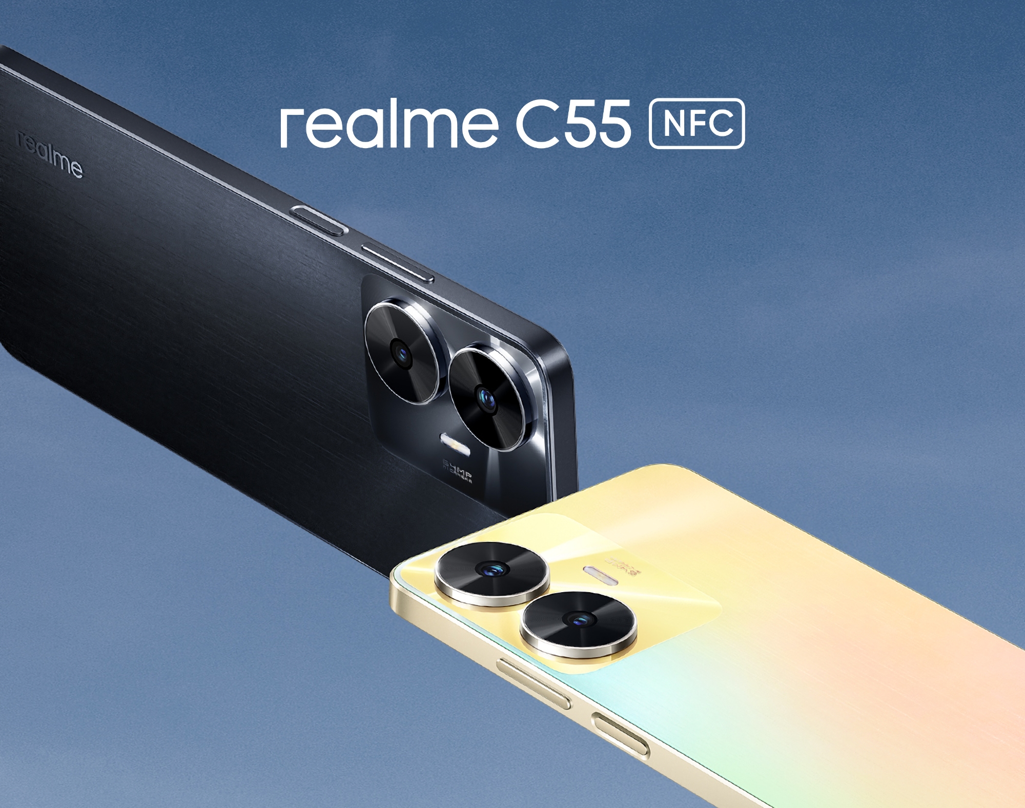 realme C55: 6,72-calowy wyświetlacz FHD+ przy 90 Hz, układ Helio G88, NFC i dynamiczna wyspa odpowiednik iPhone'a 14 Pro za 162 dolary