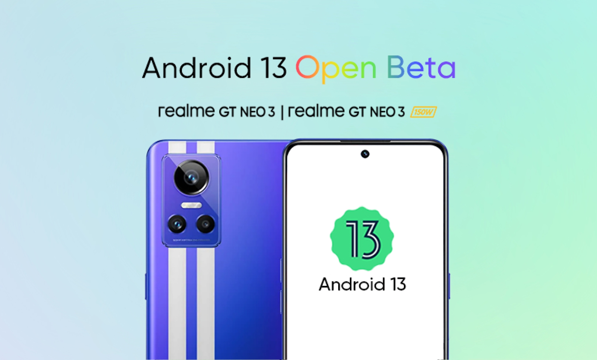 realme GT Neo 3T dostaje wersję beta Androida 13 z realme UI 3.0