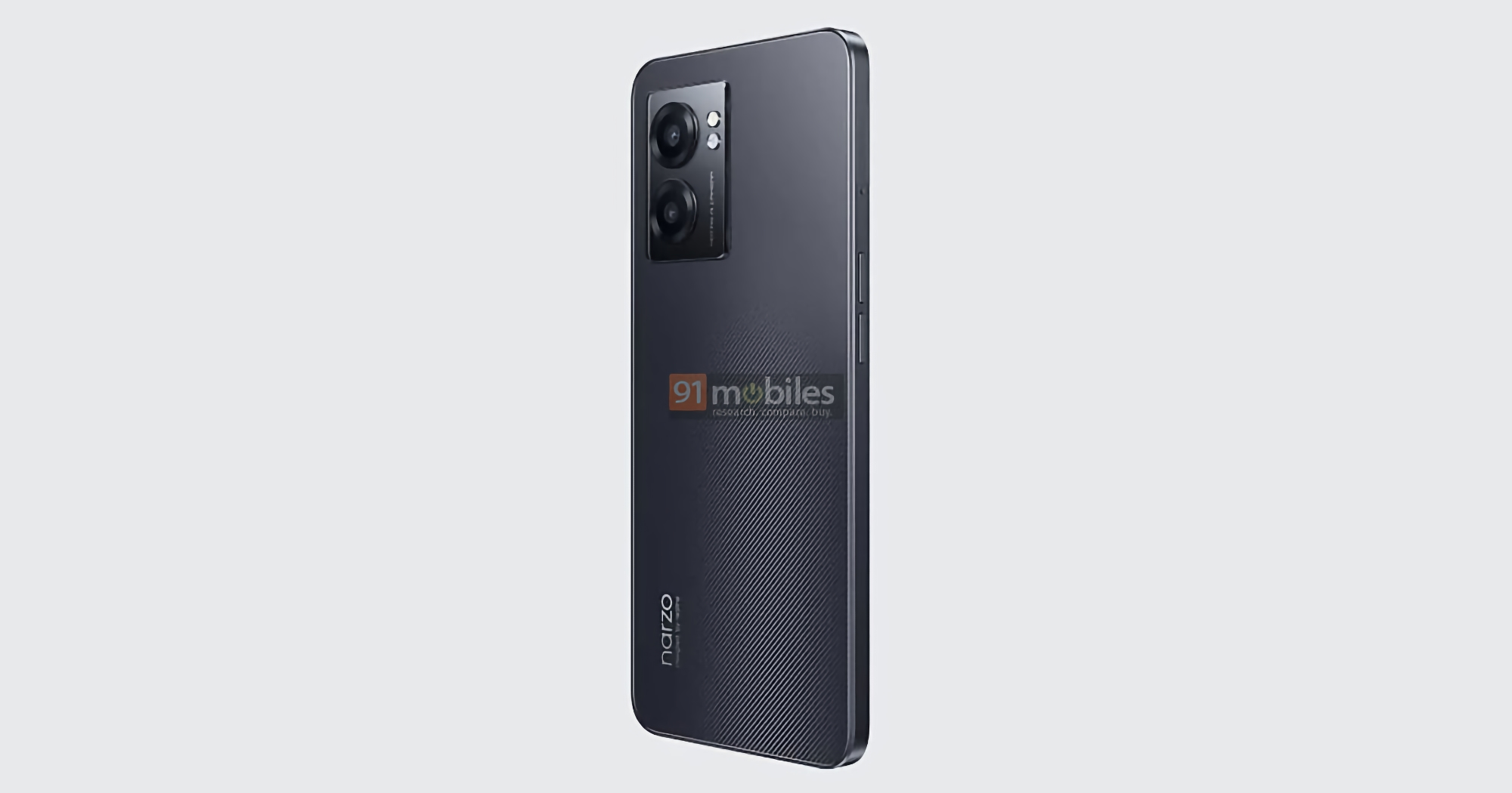 Tak będzie wyglądał realme Narzo 50 5G: budżetowy smartfon z chipem MediaTek Dimensity 810 i ekranem AMOLED 90 Hz