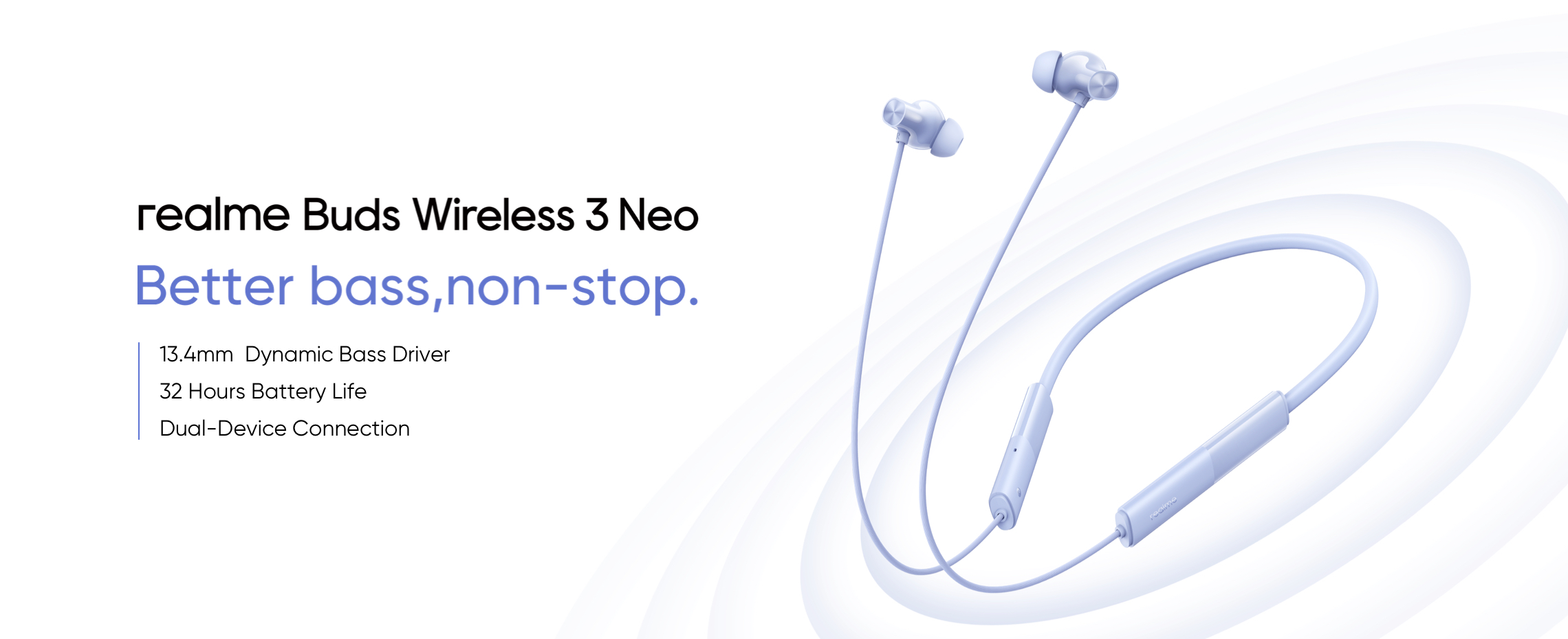 realme ogłosiło Buds Wireless 3 Neo z Bluetooth 5.4, Google Fast Pair i do 32 godzin pracy na baterii za 16 USD