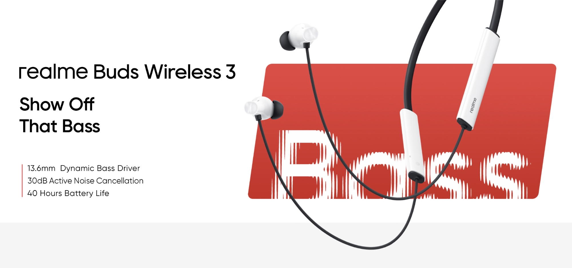 realme Buds Wireless 3: ANC, ochrona IP55, dźwięk przestrzenny i do 40 godzin autonomii za mniej niż 25 USD