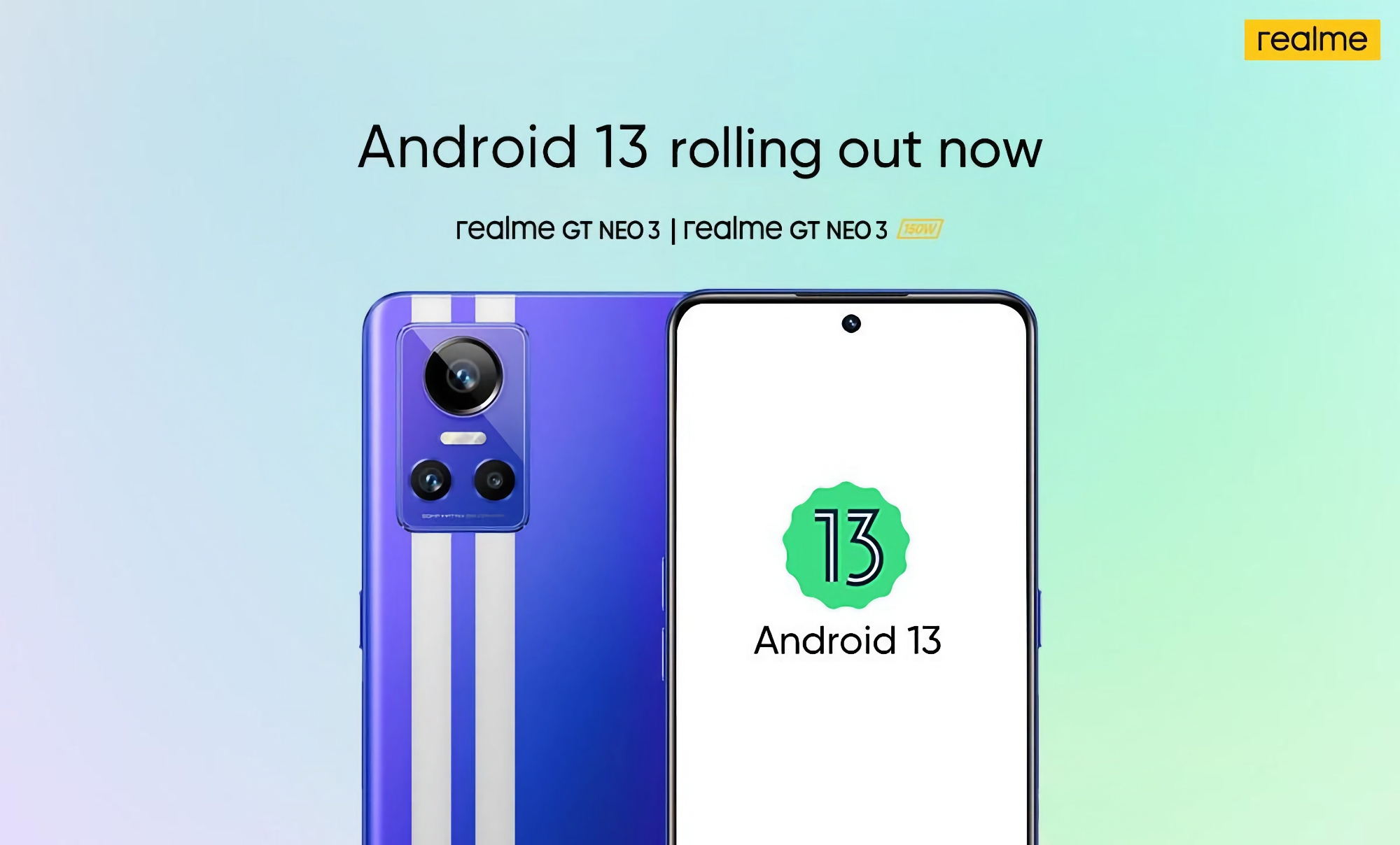 realme GT Neo 3 otrzymuje stabilną wersję realme UI 3.0 opartą na systemie Android 13