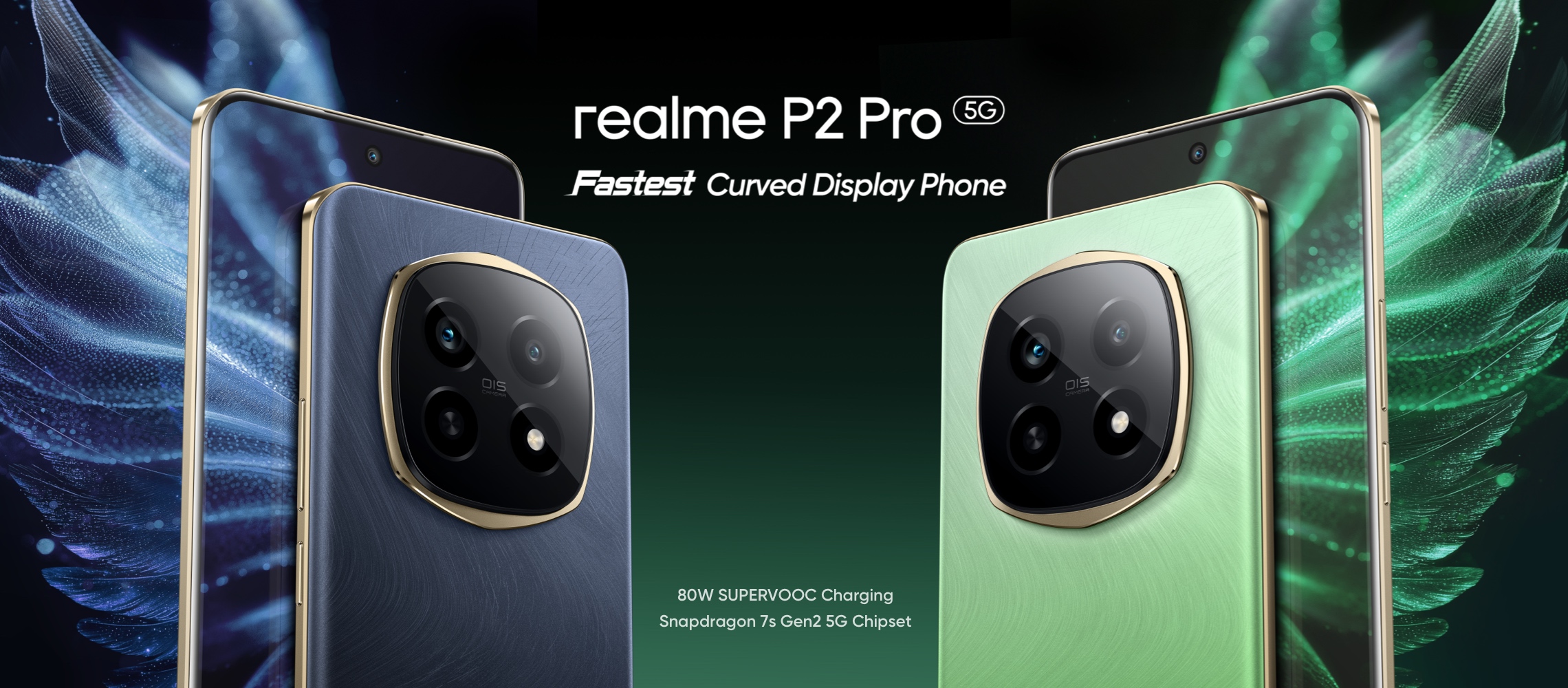 Realme P2 Pro: wyświetlacz AMOLED 120 Hz, układ Snapdragon 7s Gen 2 i ładowanie 80 W za 262 USD