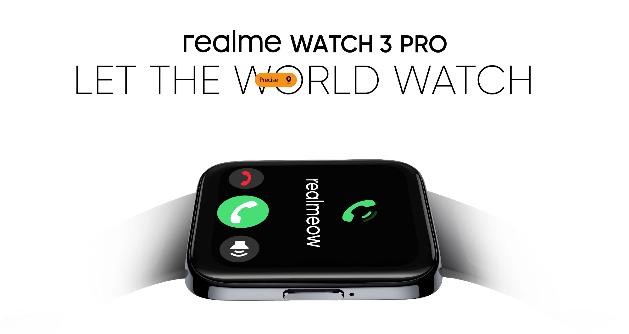 Oficjalny: inteligentny zegarek realme Watch 3 Pro z dużym ekranem AMOLED, GPS i funkcją połączenia zostanie zaprezentowany 6 września