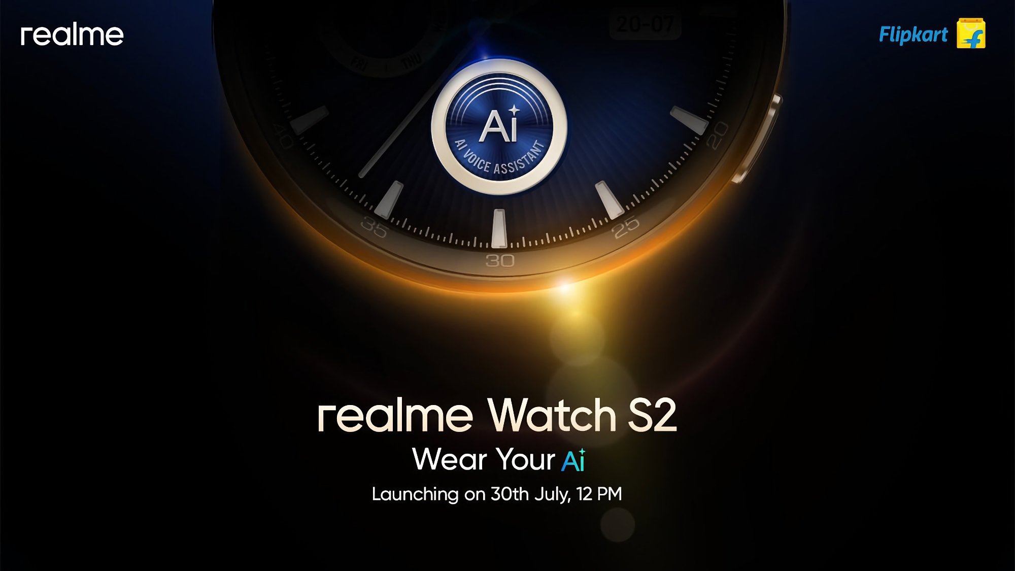 To już oficjalne: realme Watch S2 z obsługą ChatGPT zadebiutuje 30 lipca