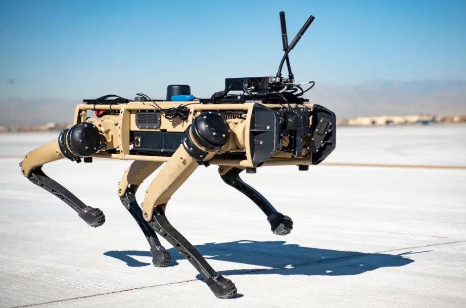 Elitarne jednostki USA testują uzbrojone "psy-roboty" 