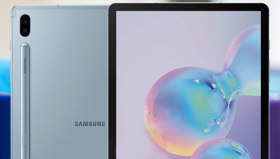 Klawiatura z touchpadem, rysikiem i podwójną kamerą: nowe zdjęcia tabletu Samsung Galaxy Tab S6