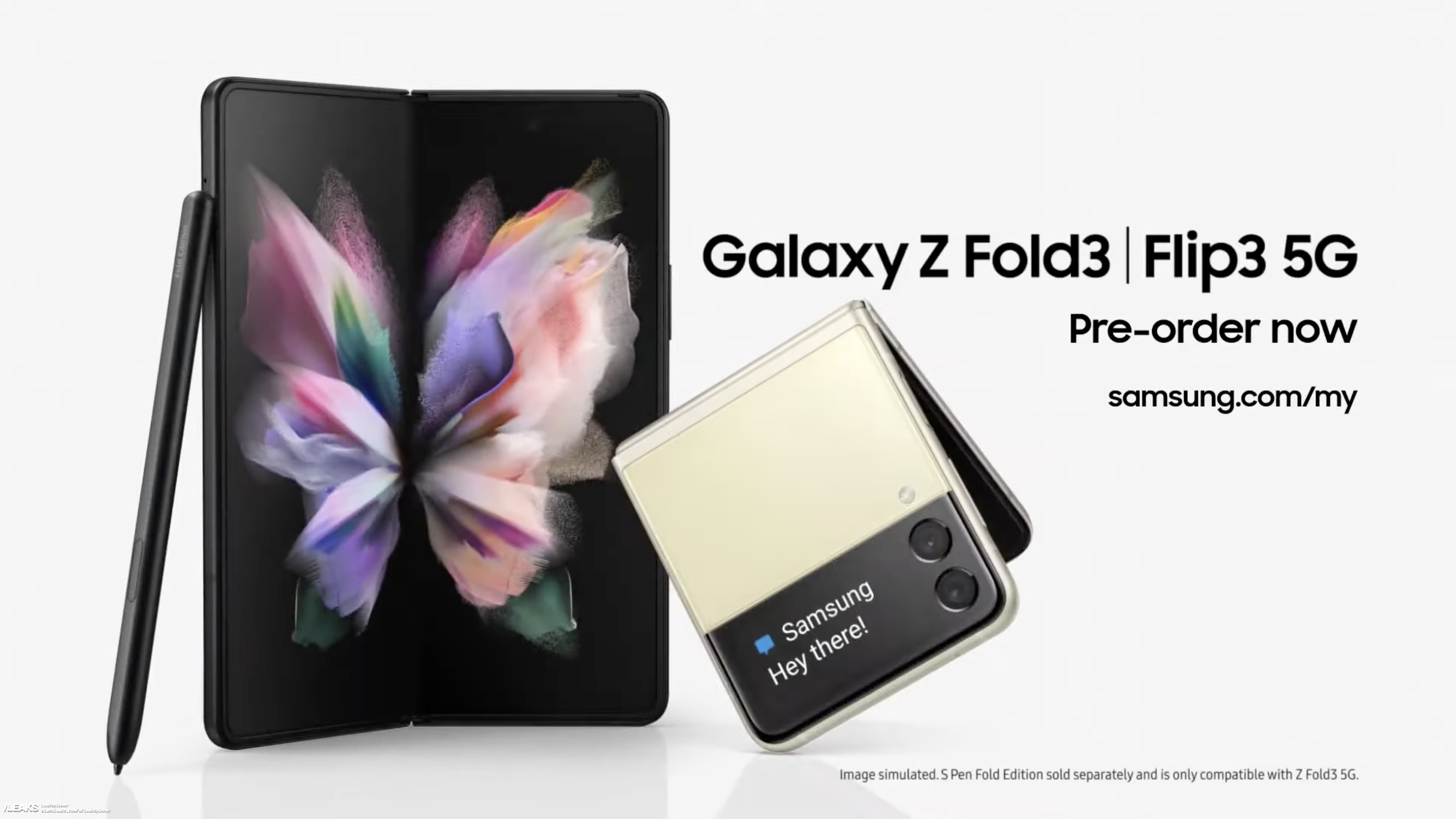 Wyciekło promocyjne wideo Samsung Galaxy Z Fold 3 i Galaxy Z Flip 3