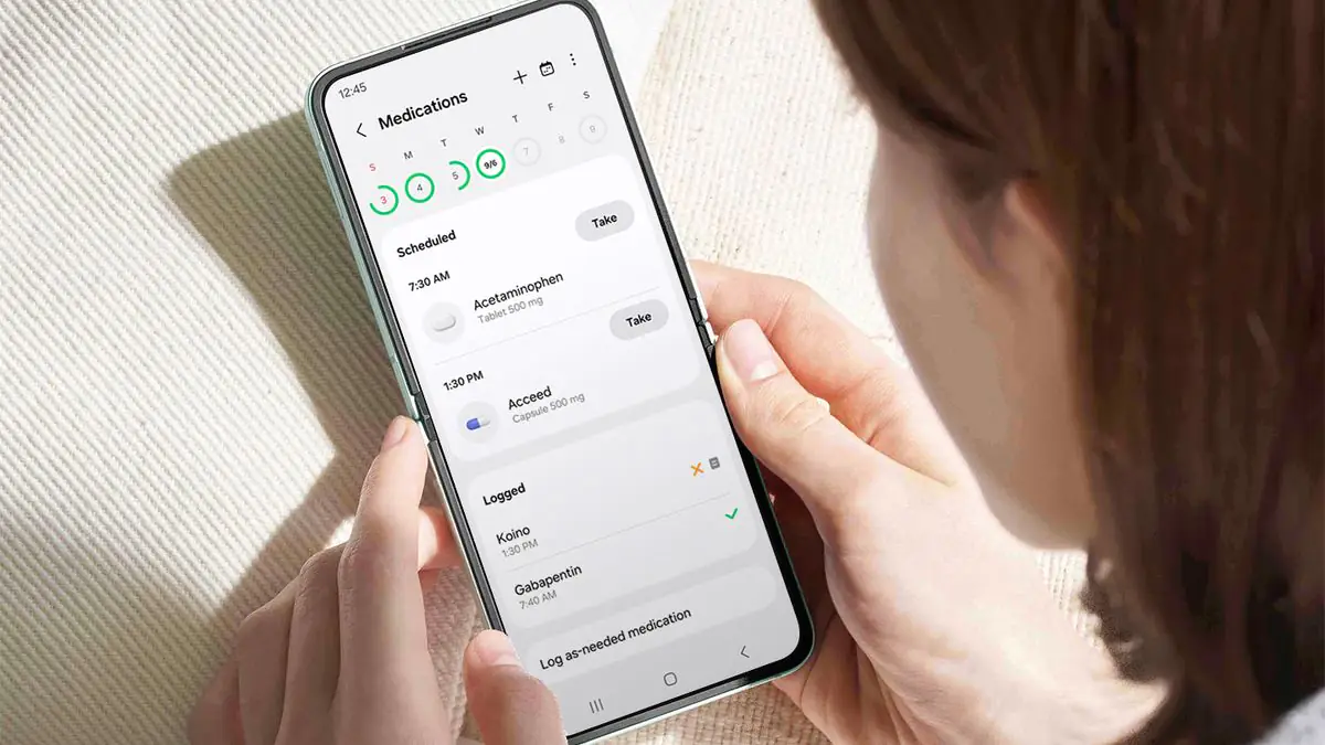 Samsung Health umożliwia skanowanie kodów kreskowych żywności w celu śledzenia kalorii