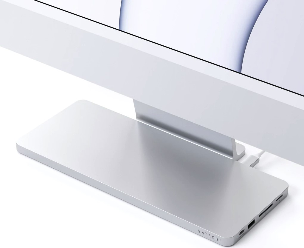 Satechi USB-C Slim Dock wygląda idealnie z nowym iMac