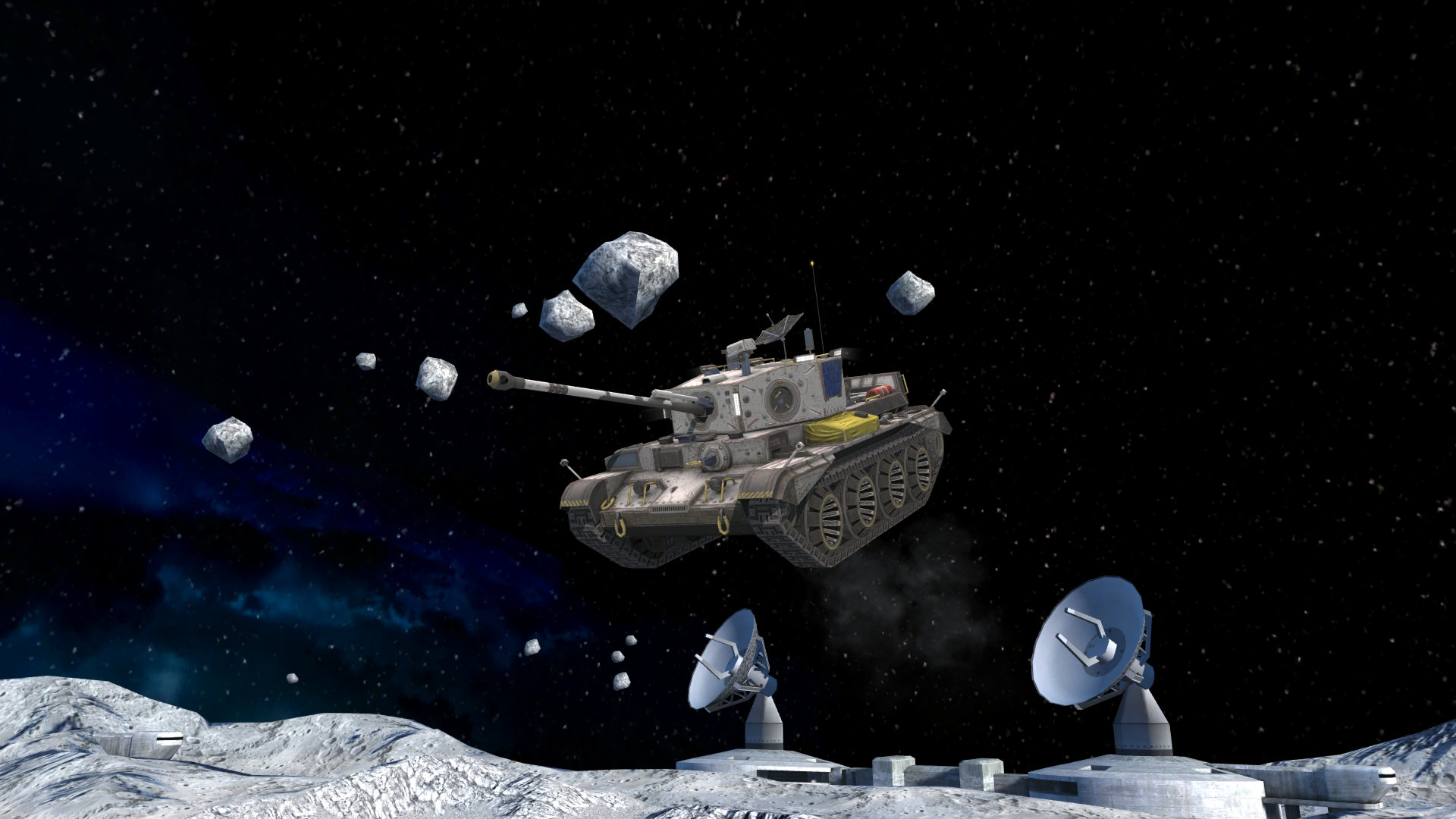 Co ty na to, Elon Musk? Wargaming wystrzeliwuje czołg Cromwell B w kosmos w ramach imprezy World of Tanks Blitz