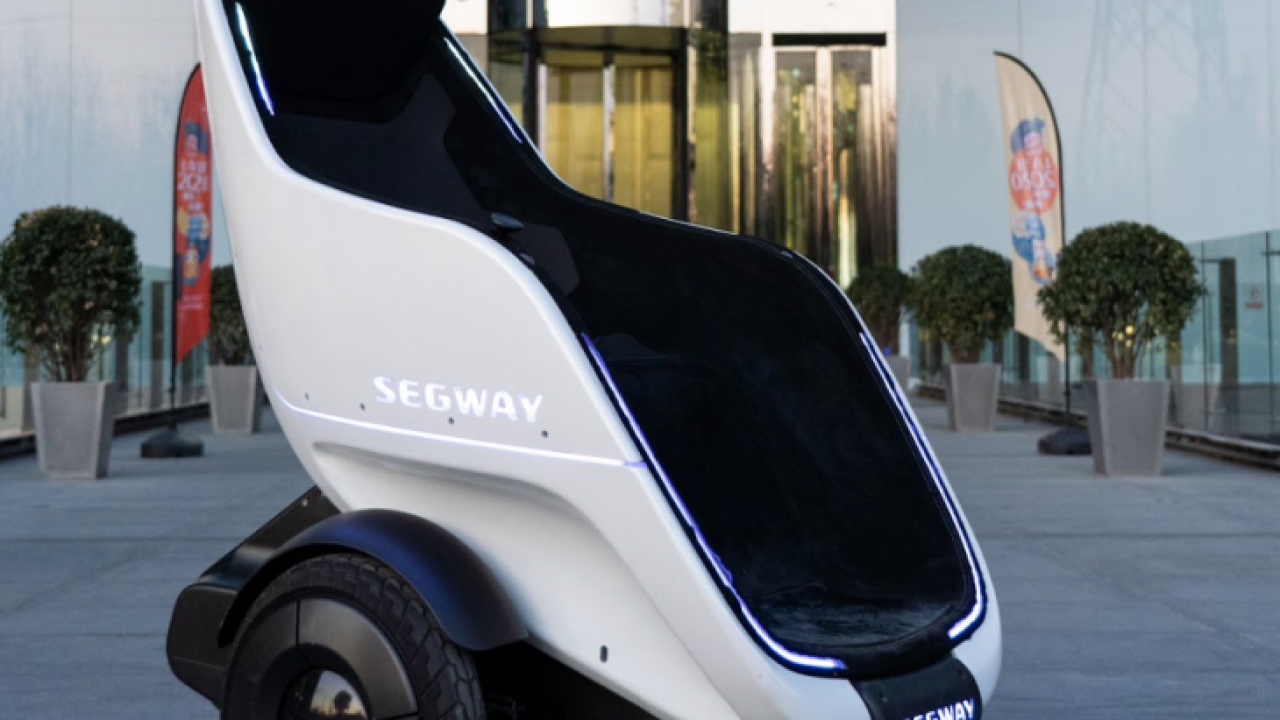 Segway S-Pod: futurystyczny tron ​​na kółkach w postaci jaja