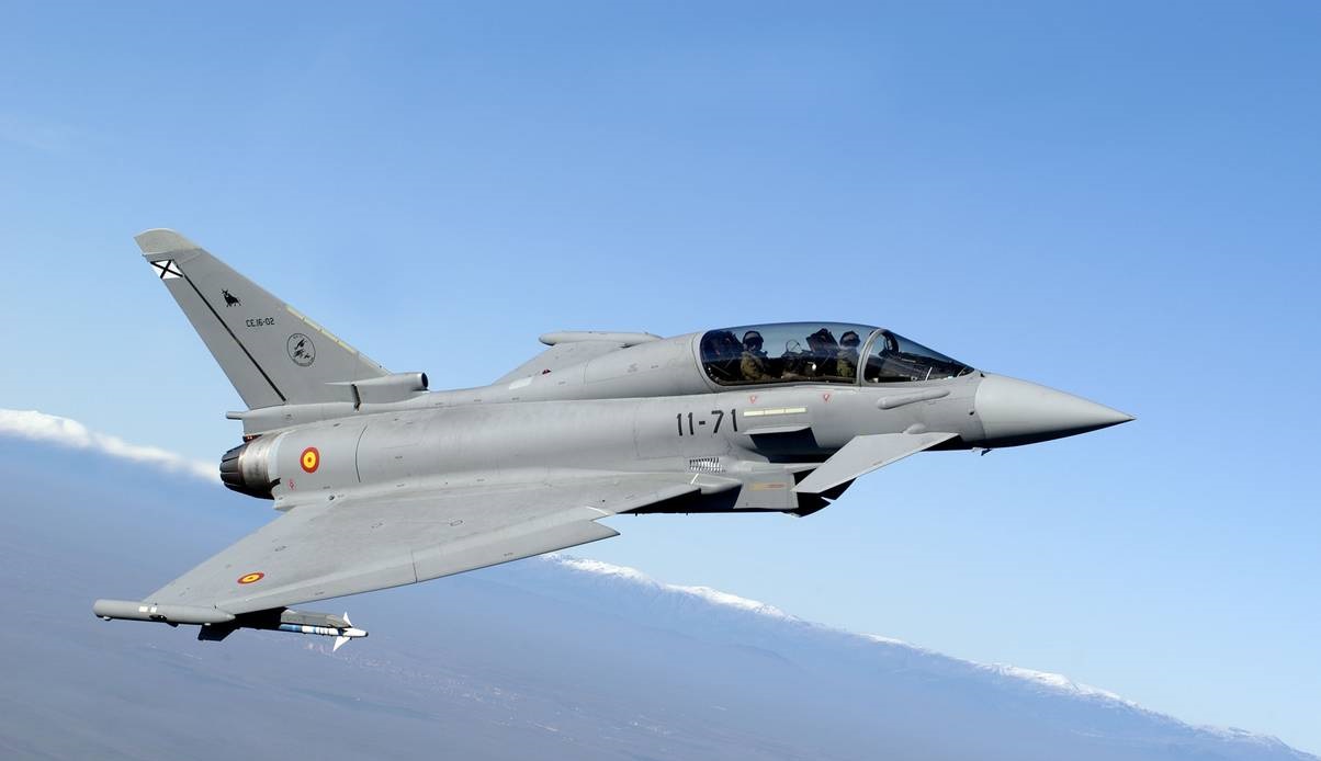 Hiszpańskie siły powietrzne wyposażą myśliwce Eurofighter Typhoon w precyzyjne pociski Brimstone