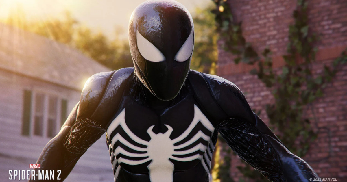 Insomniac Games prezentuje plakaty dwóch kolejnych postaci z gry Marvel's Spider-Man 2: Kravena Łowcy i Spider-Mana w symbiotycznym kostiumie.