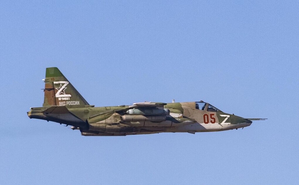 Ukraińskie Siły Zbrojne zestrzeliły wrogi Su-25 w obwodzie donieckim