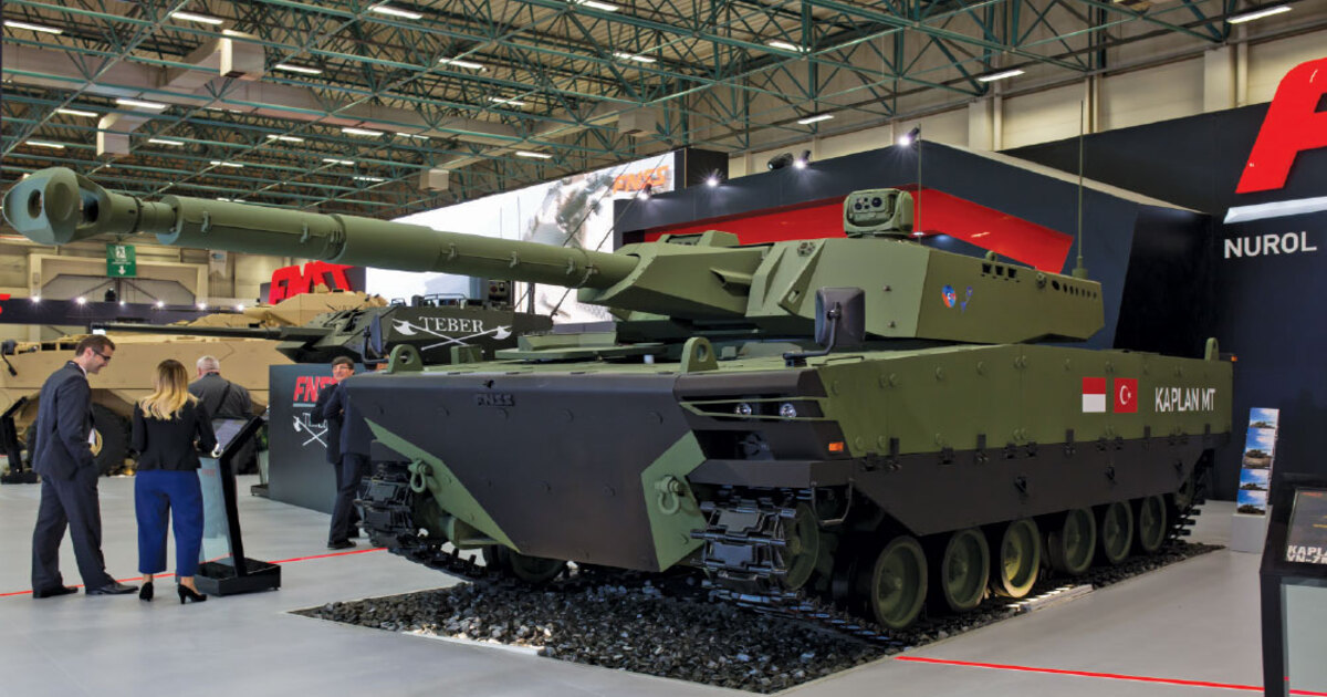 Indonezja odbiera dostawę nowej partii czołgów Harimau