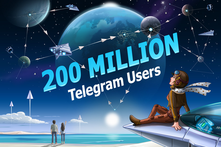 W Telegram już 200 milionów użytkowników