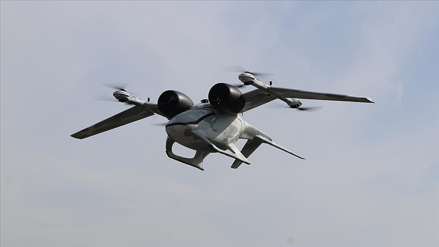 Dron JACKAL brytyjskich Królewskich Sił Powietrznych wystrzeliwuje swój pierwszy pocisk Martlet, który może niszczyć śmigłowce i czołgi