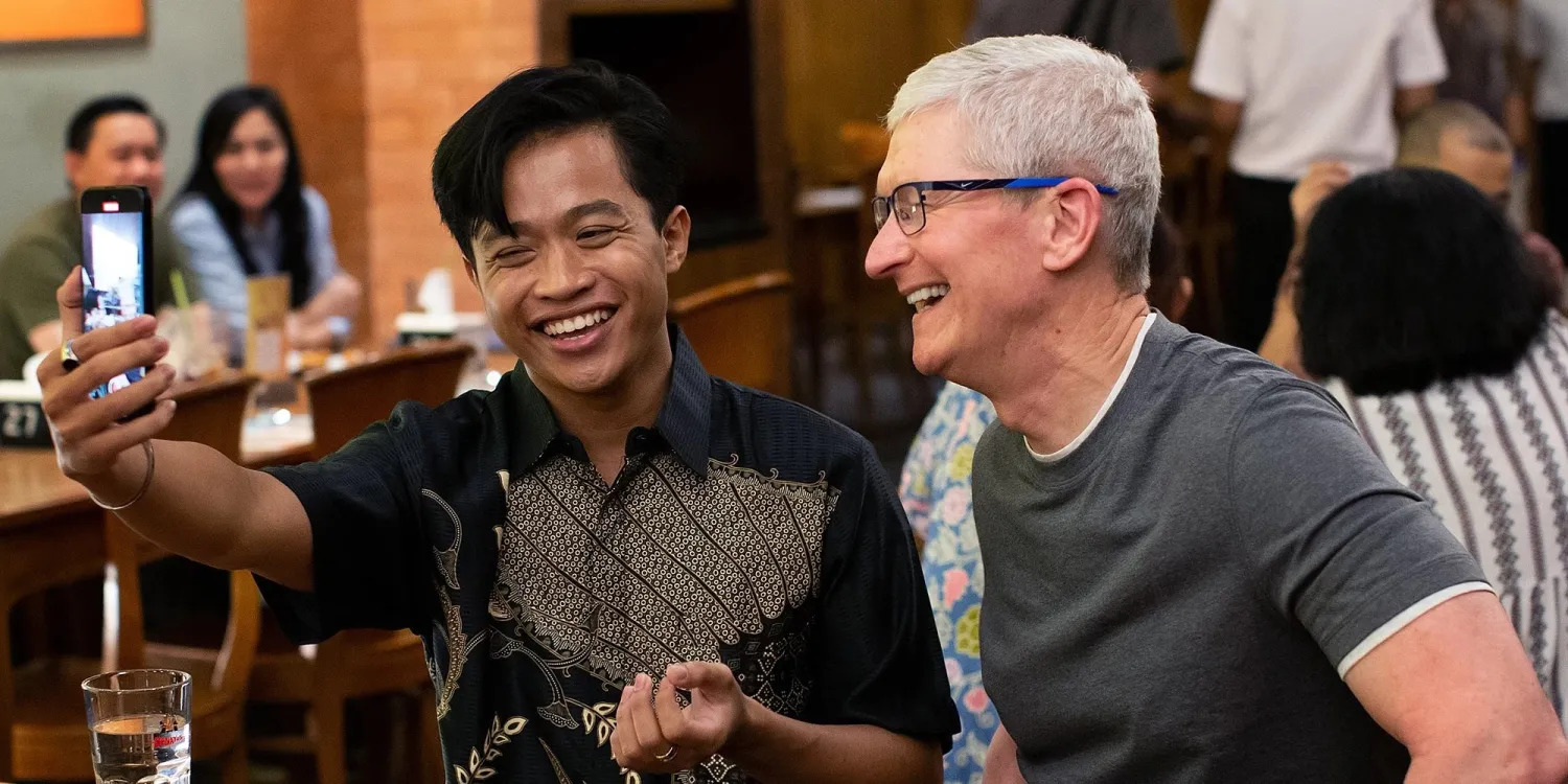 Wyzwanie od Tima Cooka: Jak zrobić selfie z CEO Apple?