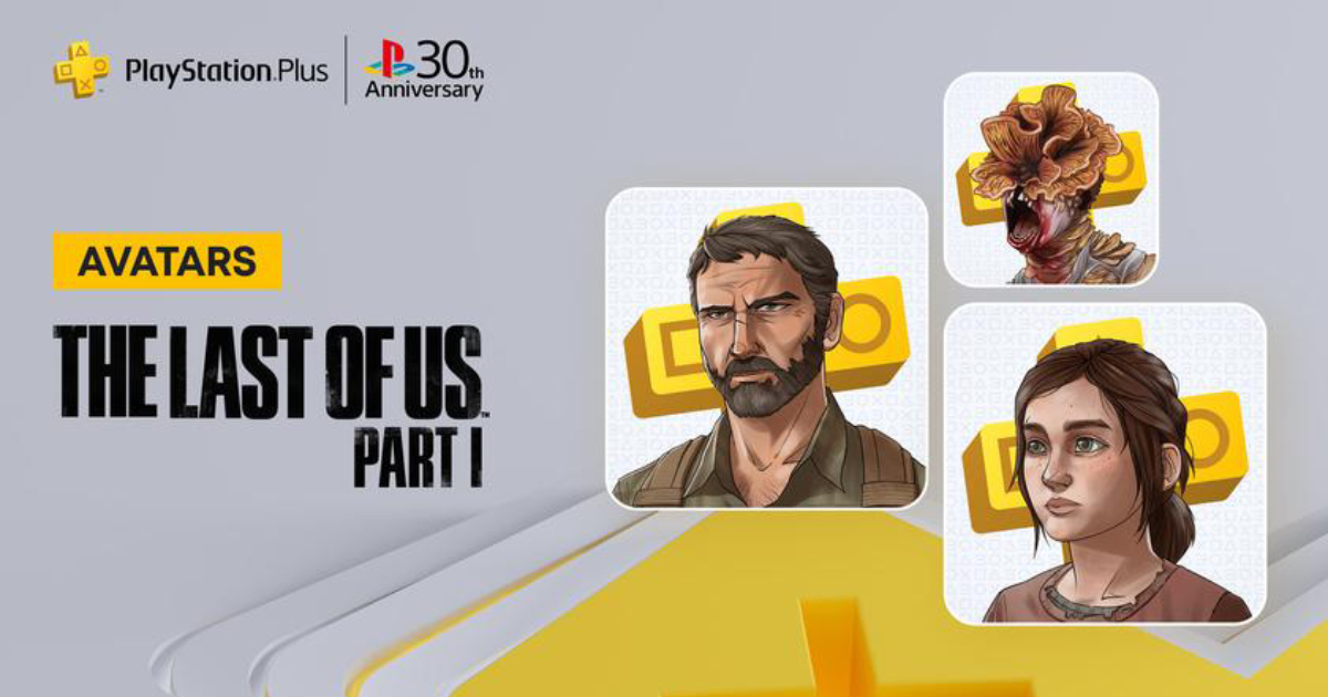 Odbierz kody aktywacyjne awatarów The Last of Us dla swojego konta PSN z awatarami w stylu PS Plus