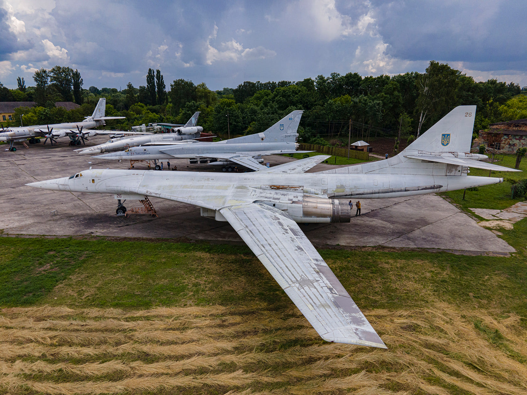 Rosjanie używają bombowców strategicznych Tu-160 przeciwko Ukrainie, które Ukraina przekazała Rosji w 1999 r.