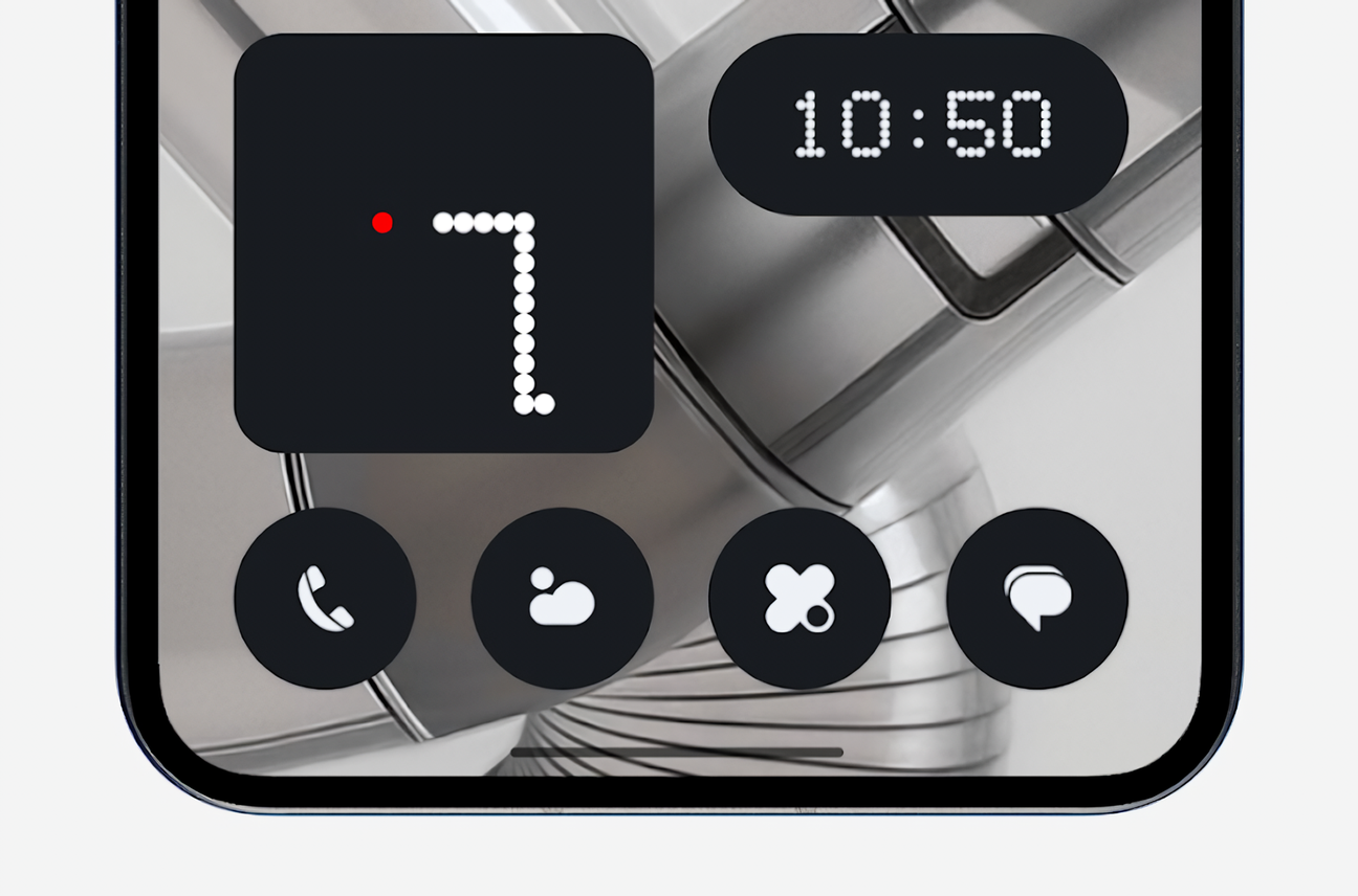 Kultowa gra Snake na ekranie głównym smartfona Nothing: nowy widżet