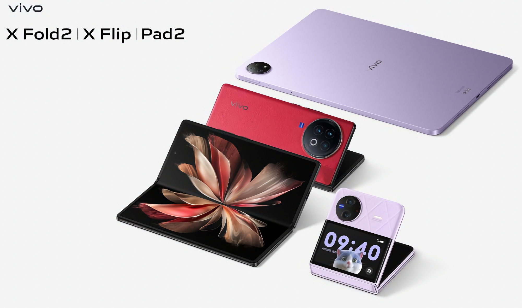 Nie tylko składane smartfony vivo X Fold 2 i vivo X Flip: 20 kwietnia vivo zaprezentuje również tablet vivo Pad 2