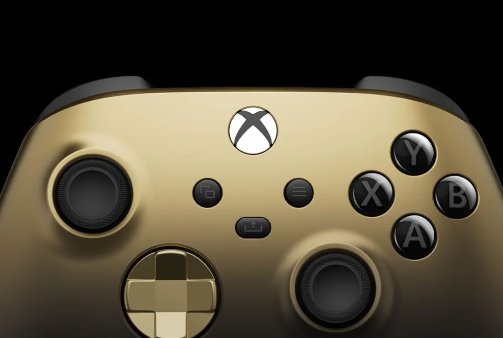 Microsoft zaprezentował nowy kontroler Xbox: Gold Shadow. Zamówienia przedpremierowe są już dostępne