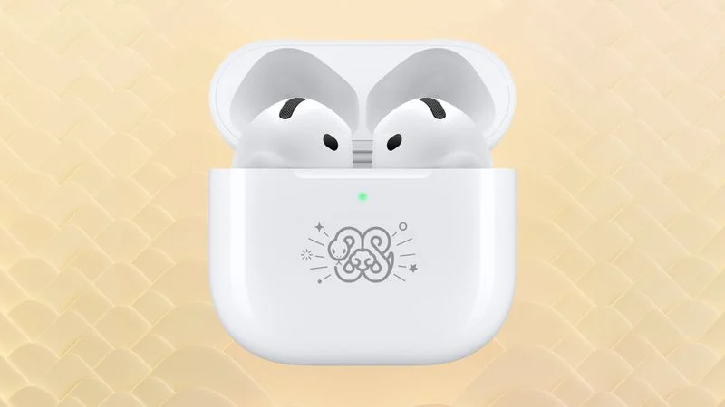 Ekskluzywne słuchawki AirPods 4 "Rok Węża": Dostępne w wybranych regionach Azji