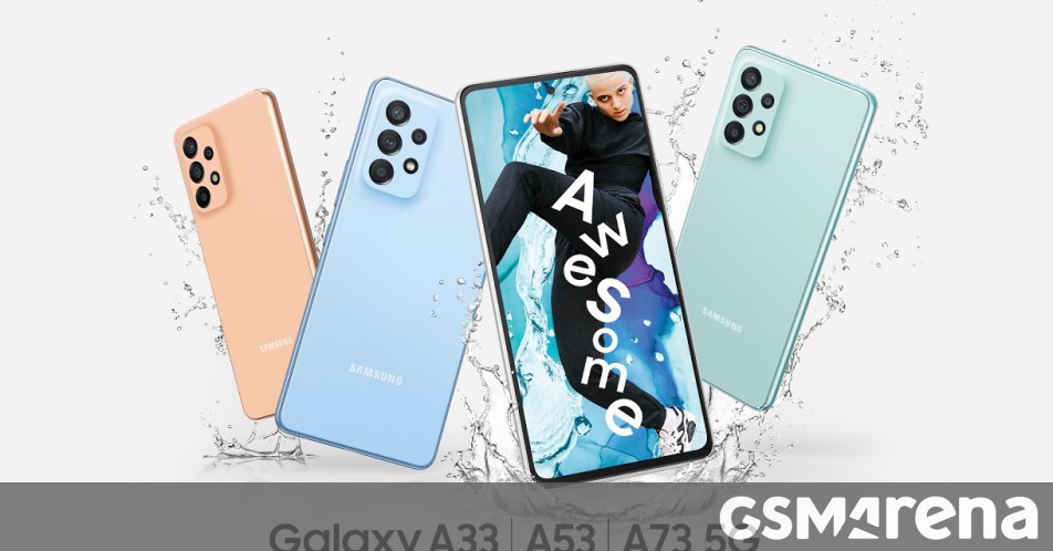 Samsung Galaxy A73 5G i Galaxy A33 5G zadebiutują w Indiach w najbliższych dniach